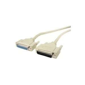  Cable, IEEE 1284, DB25 M/F, 6 Electronics
