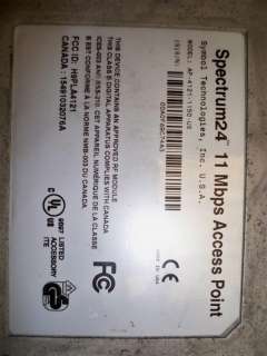 Symbol Spectrum24 11Mbps Access Point AP 4121 1150 US 2  