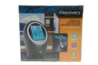   Expedition NEW Black Wireless Projection Weather Station Electronics