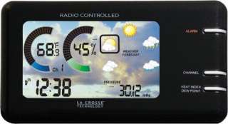La Crosse Technology WS 450B Color Wireless Weather Station, Black
