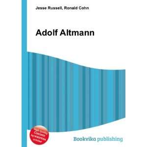  Adolf Altmann Ronald Cohn Jesse Russell Books