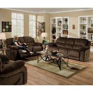  SIMMONS 50661 RECLINING SOFA LOVE SEAT THEATER CUPHOLDERS 