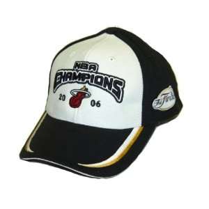  Miami Heat 2006 champions NBA ball cap hat   one size fit 