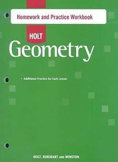   Holt McDougal Geometry Know It Notebook Geometry by 