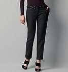 NWT ANN TAYLOR LOFT Grey Marisa Equestrian Wool Lean Trousers Pants 10 