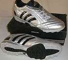 Adidas 464381 +Pred Absolion TRXF Soccer Cleats Sz 8.5 Black Silver 