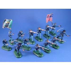  Britains Deetail Civil War Toy Soldiers Union Expanded 