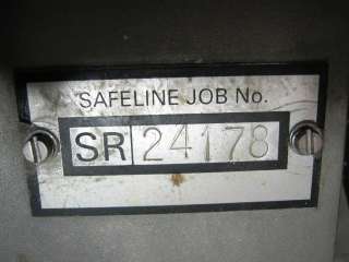 USED SAFELINE METAL DETECTOR, STAINLESS STEEL  