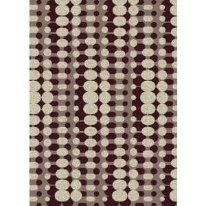 Bella Mod Dots Pewter / Pearl Contemporary Rug Color Pewter / Pearl 