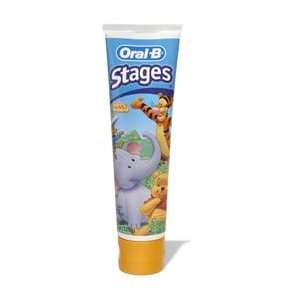 Oral B Stages Toothpaste Winnie the Pooh Berry Bubble   4.2 Oz/ pack 