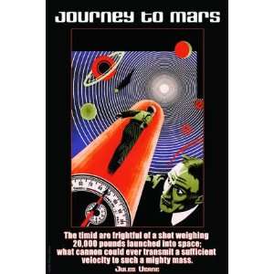  Journey to Mars 12x18 Giclee on canvas