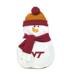  Virginia Tech Hokies NCAA Plush Snowman Pillow (22 