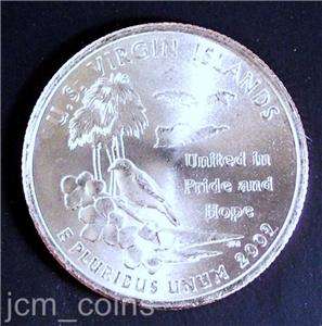 2009 P&D US VIRGIN ISLANDS Quarter Set, Unc. 2 Coins  