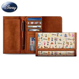 The Magic Of Disney Womens Leather Wallet  