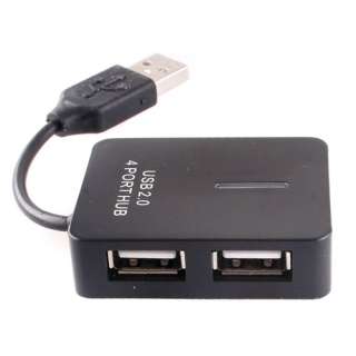 Square USB 2.0 High Speed 4 Ports HUB For PC Laptop  