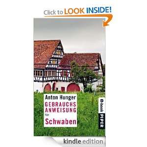   für Schwaben (German Edition) Anton Hunger  Kindle Store