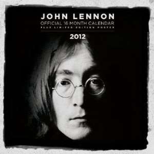  (12x12) John Lennon Official 16 Month 2012 Music Calendar 