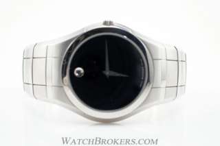 Movado Mens Stainless Steel Quartz Watch Ref. 84 G1 1850  