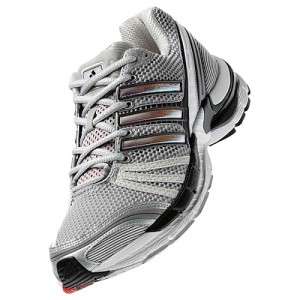 Adidas $130 Adistar Ride 2 Mens US 11 Gray Black Red Running Sneakers 