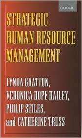 Strategic Human Resource Management Corporate Rhetoric and Human 