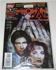 THE X FILES #1 SPECIAL NUMBERED EDITION & SIGNED  
