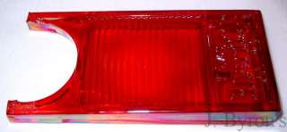 RUBY RED CARNIVAL GLASS COLGATE SOAP WASHBOARD DISPLAY  