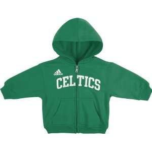  Boston Celtics Kids (4 7) Full Zip Hooded Sweatshirt 