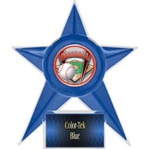  Baseball Stellar Ice 7 Trophy BLUE TROPHY/BLUE TEK PLATE 