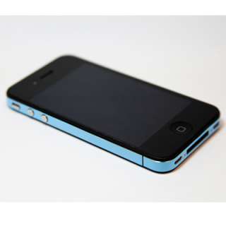 iPhone 4 Decal Wrap Vinyl Skin Sticker   Blue  