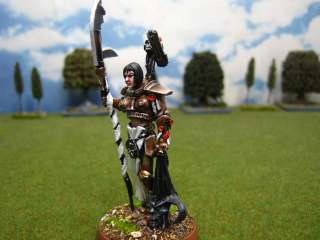 Warhammer DPS painted Inquisitor Daemon Huntress CH1262  
