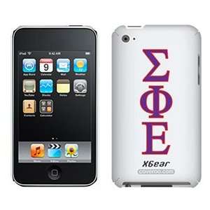  Sigma Phi Epsilon letters on iPod Touch 4G XGear Shell 