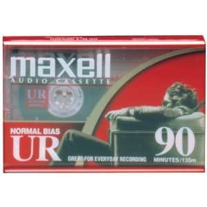   MAXELL 108510 NORMAL BIAS AUDIO TAPES (90 MIN)   108510 Electronics