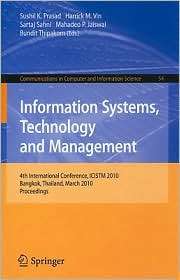 Information Systems, Technology and Management 4th International 