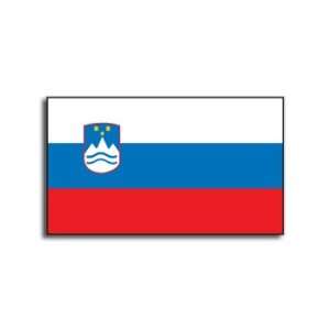 SLOVENIA Flag   Window Bumper Laptop Sticker