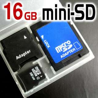 MINI SD 16GB MicroSD SDHC SD HC 16G Memory Card TF Aep  