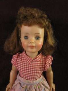 Vintage 1960 Ideal PlayPals Pattite Patti Doll   Great  