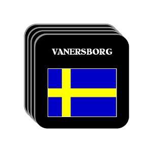  Sweden   VANERSBORG Set of 4 Mini Mousepad Coasters 