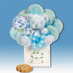  A New Baby Boy Cookie Bouquet 