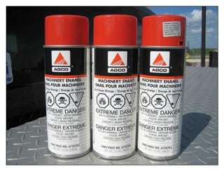 AGCO Spray Coupe ORANGE Equipment Enamel Paint 3 Cans  