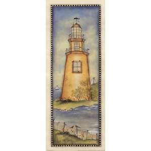  Spring Lighthouse   Poster by Lynne Andrews (8x20)