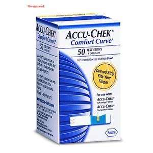  Accu Chek Comfort Curve Test Strip 50 box   Roche 2030373 