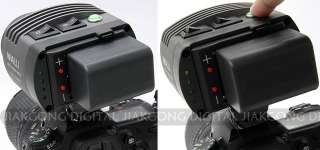 DSLRKIT WALLI LED VIDEO Light 2000LM for NIKON D7000 D5100 D5000 D3100 