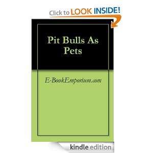 Pit Bulls As Pets E BookEmporium  Kindle Store