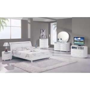  EMILY WH KBG Emily King Bed Group in Glossy