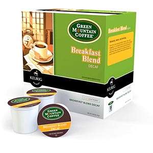 Decaf Breakfast Blend 160 K Cups Coffee Keurig Kcup  