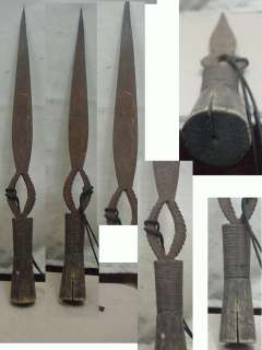 AFRICAN ART KUBA KNIFE #3  15LONG   ZAIRE CONGO  