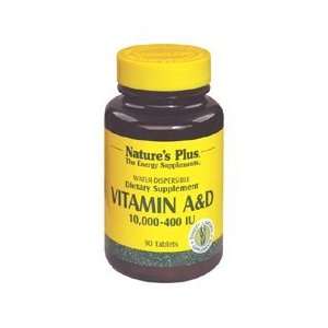  Vitamin A/D (Water Dispersable) 10,000/400 IU   90 