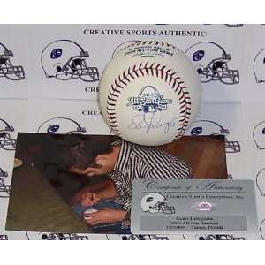 Evan Longoria Signed Ball   Official 2009 All Star Rawlings League