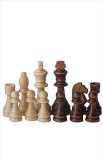 Chess Set Game Pieces Wood Chessmen 1.2 2.5 Chess Men  