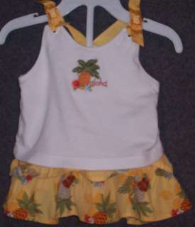 Girls Gymboree Gap TCP Shorts Shirt Dress Lot 3 6 Month  